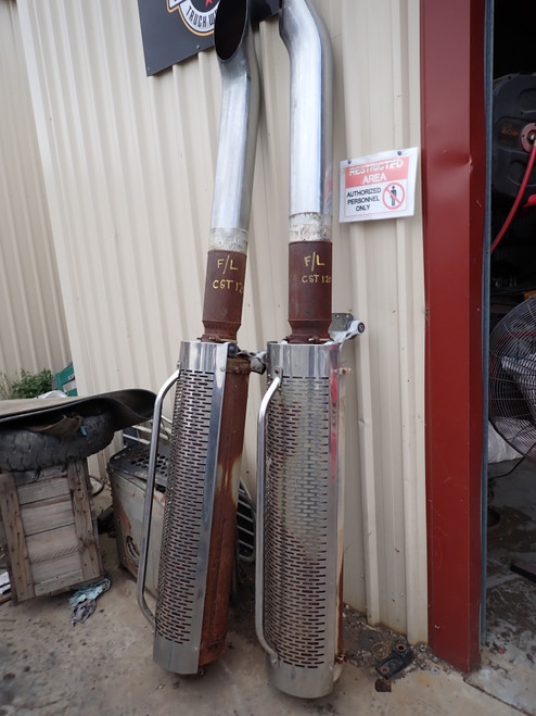 2008 Freightliner 120 Century ST Exhaust Stacks