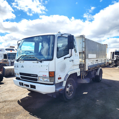 2007, Mitsubishi,  FK 600, Tipper Truck, FK6176SJRFAF, Manual, 3 seater, Tipper, 4.0m (L) x 2.2m (W) x 1.35m (H), GVM: 10,400 kg, GCM: 16,000 kg, 225/90R 17.5, 6 Stud