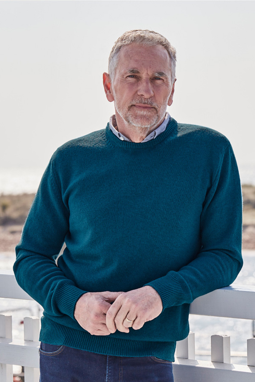 Scott 2 Ply Cashmere Crew Neck Sweater