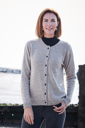 Lynn 4 Ply Cashmere Cardigan