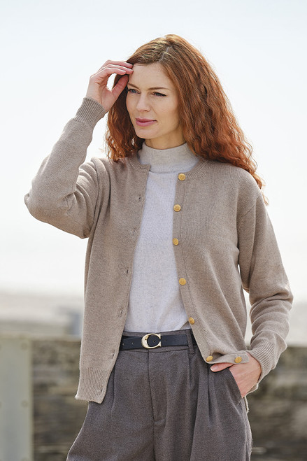 トップス 80s ARNYS PARIS pure cashmere cardigan AK7998s.jpg