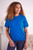 Annie Short Sleeved Pure Cashmere Sweater Dragonfly