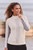 Arabella Panel Cashmere Turtle Neck Sweater