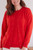 Annette Crew Neck Cashmere Cardigan Strawberry