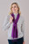 Classic Cashmere Pashmina Scarf in Royal Purple