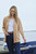 Georgina 4 Ply Cashmere Edge to Edge Cardigan Safari