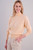 Molly Cashmere Button Turtle Neck in Bellini
