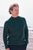 Duncan 4 Ply Cashmere Turtle Neck in Bottle