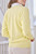 Frida Cable Cashmere Cardigan in Lemonade