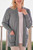Georgina Cashmere 4Ply Edge to Edge Cardigan in Husky