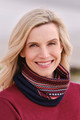 Cashmere Fairisle Neckwarmer in Aaran
