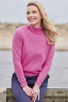 Tracy Cashmere Roll Collar Sweater in Bouquet