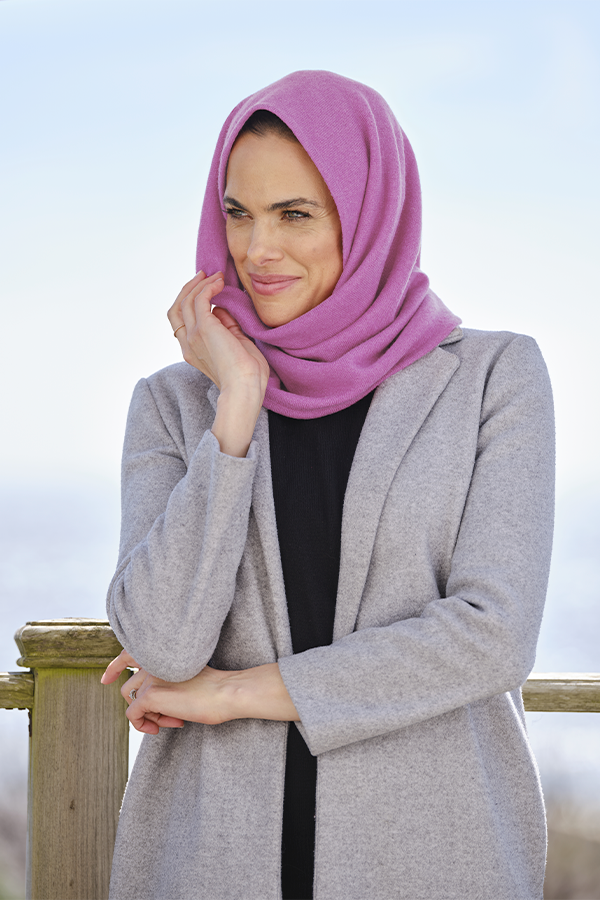 小物 SLV925 Double-Wrap Cashmere Snood cashmere-snood-seamless-