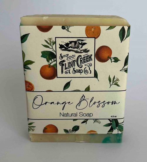 orange blossom bar soap olive oil 