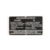 63 113 03-S - Decal; A/C - Kohler Original Part 63 113 03-S - Decal; A/C - Kohler Original Part
