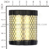 BRIGGS & STRATTON A/C-FILTER (5 X 798897) 4250 - Image 2