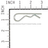BRIGGS & STRATTON CLIP HAIR PIN .125 1960033SM - Image 2