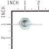 BRIGGS & STRATTON NUT 1/2-20 FOR WHE 5020601SM - Image 2