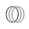 BRIGGS & STRATTON RING SET-020 592958 - Image 1