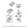 Parts lookup Briggs and Stratton 725EXi Engine 104M0B-0114-F1 blower housing, flywheel, rewind starter diagram