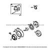 Parts lookup Briggs and Stratton 900 Series Engine 130G32-0056-F1 alternator, blower housing, electric starter, flywheel, rewind starter diagram