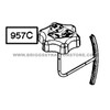 Parts lookup Briggs & Stratton Fuel Tank Cap 596250 OEM diagram