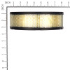 394018S Air Filter Pack 3 - Briggs and Stratton - Genuine OEM Part - Image 3