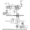 Kohler Courage 23 PA-SV720-3049 OEM Cylinderhead-Breather Diagram