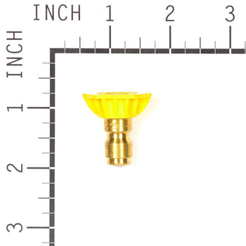 BRIGGS & STRATTON NOZZLE-QC YELLOW 195983AKGS - Image 1
