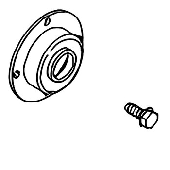 BRIGGS & STRATTON DEFLECTOR-MUFFLER 397931 - Image 1