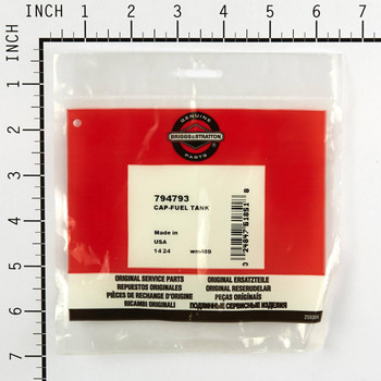 BRIGGS AND STRATTON 794793 - CAP-FUEL TANK - Image 1