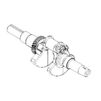 66 014 301-S - Crankshaft; Non-Thrust Style - Kohler Original Part