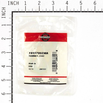 BRIGGS & STRATTON HAMMER ZINC 1915700ZMA - Image 1