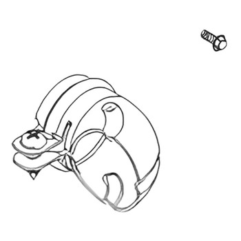 BRIGGS & STRATTON DEFLECTOR-MUFFLER 697816 - Image 1