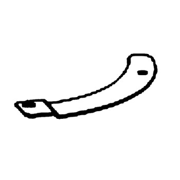 66 146 16-S - Plate; Left Block Off - Kohler Original Part