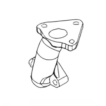 BRIGGS & STRATTON MANIFOLD-EXHAUST 593089 - Image 1