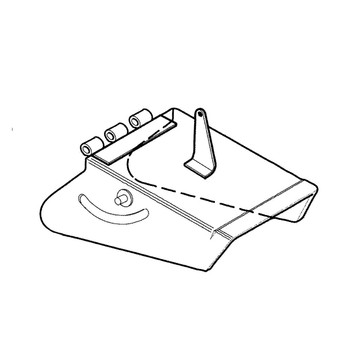 Briggs And Stratton 1741238Hma - Chute Upper (Briggs Oem Part)