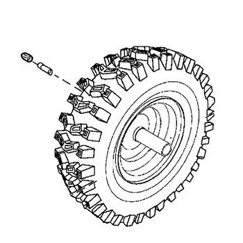 Briggs And Stratton 1754245Yp - Assy Wheel (Briggs Oem Part)