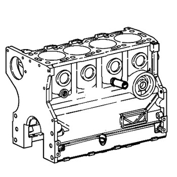 ED0015109140-S - Crankcase Assembly Two Cylinder - Kohler Original Part