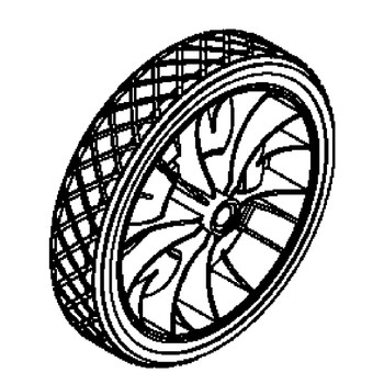 BRIGGS & STRATTON WHEEL 2.0 X 8.0 311237YP - Image 1
