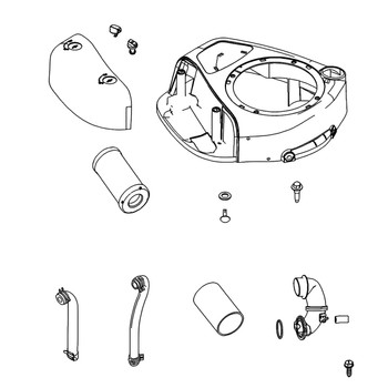 BRIGGS & STRATTON HOUSING-BLOWER 591907 - Image 1