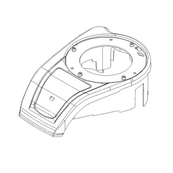 BRIGGS & STRATTON HOUSING-BLOWER 596419 - Image 1