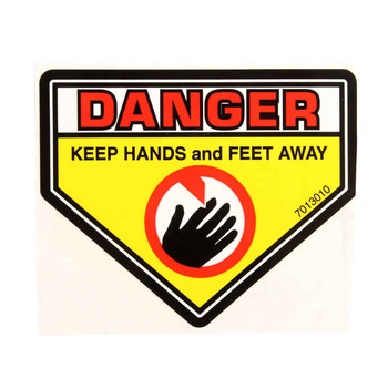Briggs And Stratton 7013010Sm - Decal-Danger Cut Fin (Briggs Oem Part)