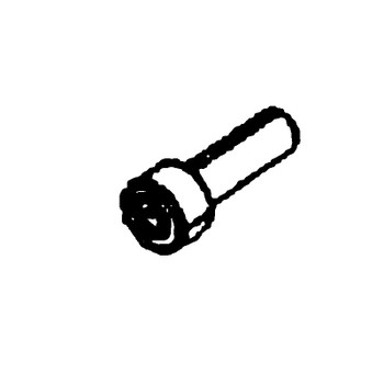 ED0017701110-S - Flanged Hexagonal Head Screw M8X18 - Kohler Original Part