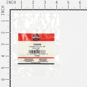 BRIGGS AND STRATTON 703930 - WASHER INT LCK 3/8 - Image 1