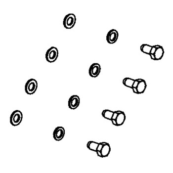 BRIGGS & STRATTON KIT-LOWER HANDLE HARDWARE 709861 - Image 1