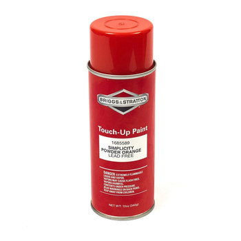 Briggs and Stratton 1685589SM PAINT ORANGE PWDR 12 OZ Original Part