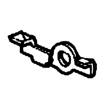 ED00493R0310-S - Lever - Kohler Original Part