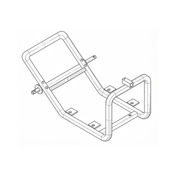 Honda Engines FRAME ASSY.; WHEEL Q14DSW0806 Original Part