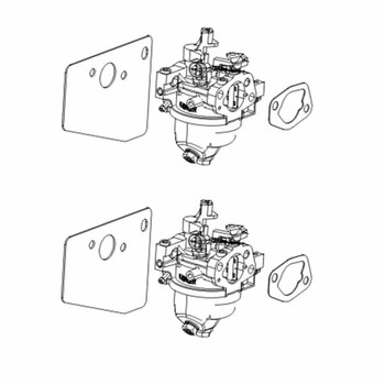 Kohler OEM Carburetor 14 853 123-S For CV224 - 6HP Engine (2 Pack)